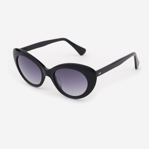 Cambered  Cat Eye Acetate Women's Sunglasses 21A8088